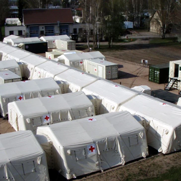 Outdoor fire retardance tent cube